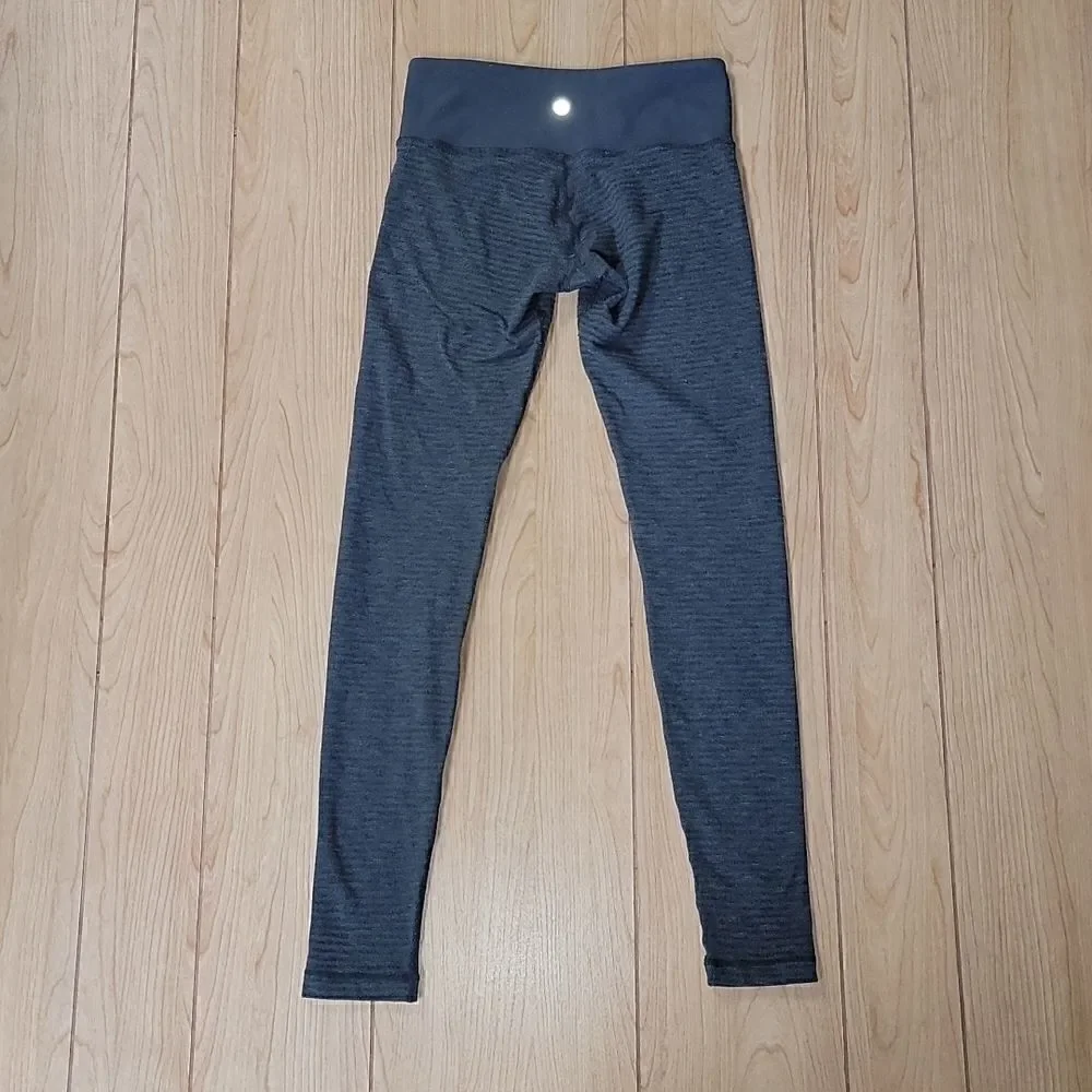 LULULEMON WUNDER UNDER PIQUE PRINT LEGGINGS